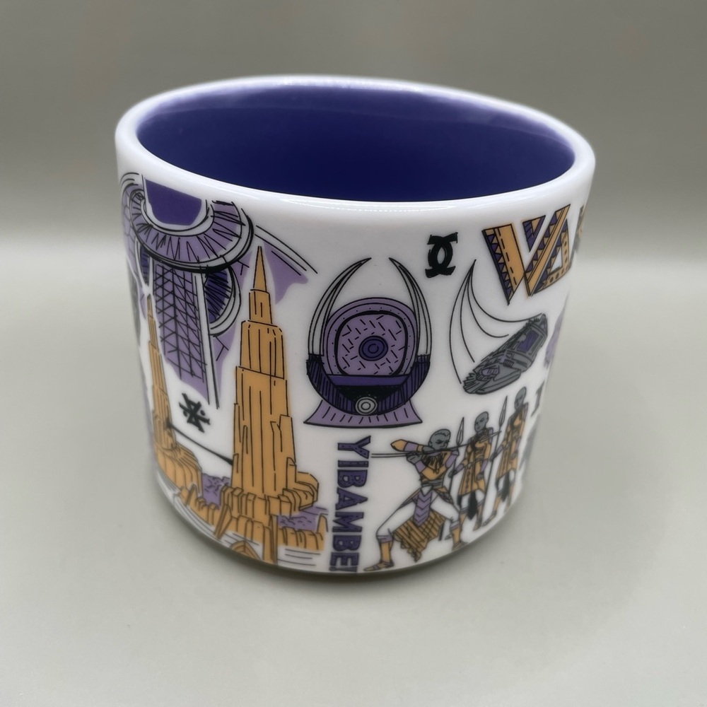 Disney Parks Marvel Starbucks 2023 Been There Series Wakanda Mug 14oz - Picture 2 of 6
